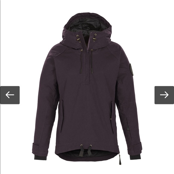 Alps & Meters Anorak Jacket (like new) Purple. Medium. Ski Jacket. Size 4-6 - Picture 3 of 4